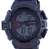 Westar Digital Silicon Strap Quartz 85004 Ptn 003 100m Men's Watch