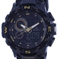 Westar Analog Digital Black Dial Quartz 85010 Ptn 002 100m Men's Watch