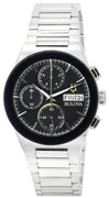 Bulova Millennia Modern Chronograph Black Dial Quartz 96c149 Men's Watch