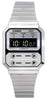 Casio Vintage Digital Stainless Steel Quartz A100we-7b A100we-7b Unisex Watch