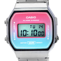 Casio Vintage Digital Stainless Steel Bracelet Quartz A168werb-2a A168werb-2 Unisex Watch