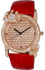 Adee Kaye Royale Collection Crystal Accents Rose Gold Austrian Stone Dial Quartz Ak2000-lrg Women's Watch