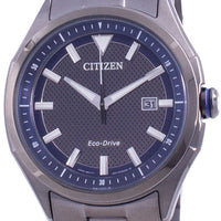 Citizen Wdr Eco-drive Blue Dial Aw1147-52l 100m Men's Watch