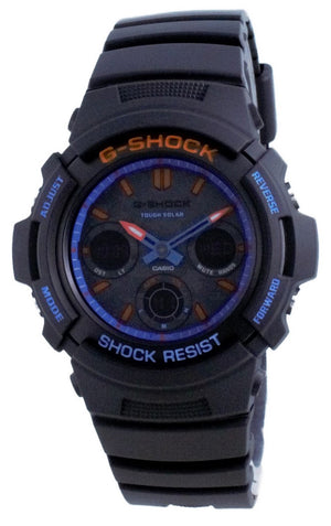 Casio G-shock City Analog Digital Diver's Tough Solar Awr-m100sct-1a Awrm100sct-1 200m Men's Watch