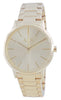 Armani Exchange Cayde Gold Tone Stainless Steel Quartz Ax2707 Women's Watch