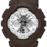 Casio Baby-g Sweets Collection Chocolate Analog Digital Quartz Ba-130sw-5a Ba130sw-5 100m Women's Watch