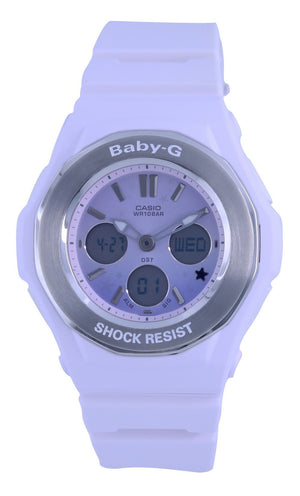 Casio Baby-g Analog Digital Resin Quartz Bga-100st-4a Bga100st-4 100m Women's Watch