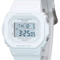 Casio Baby-g Digital White Resin Strap Quartz Bgd-565u-7 100m Women's Watch