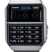 Casio Vintage Digital Calculator Stainless Steel Quartz Ca-500wegg-1b Men's Watch