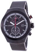 Citizen Black Dial Chronograph Eco-drive Ca7015-82e 100m Men's Watch