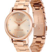 Coach Grand Rose Gold Tone Stainless Steel Quartz 14503003 Women's Watch