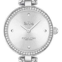 Coach Park Signature C Crystal Accents Stainless Steel Quartz 14503448 Women's Watch