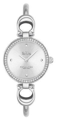 Coach Park Signature C Crystal Accents Stainless Steel Quartz 14503448 Women's Watch