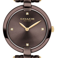 Coach Chrystie Brown Dial Stainless Steel Quartz 14503531 Women's Watch