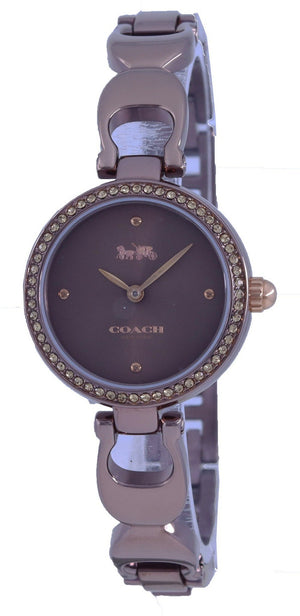 Coach Park Crystal Accents Stainless Steel Quartz 14503563 Women's Watch