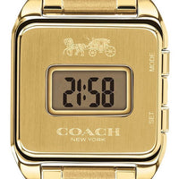 Coach Darcy Gold Tone Stainless Steel Quartz 14503591 Women's Watch