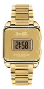 Coach Darcy Gold Tone Stainless Steel Quartz 14503591 Women's Watch