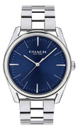 Coach Modern Luxury Blue Dial Stainless Steel Quartz 14602401 Men's Watch