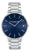 Coach Charles Blue Dial Stainless Steel Quartz 14602429 Men's Watch