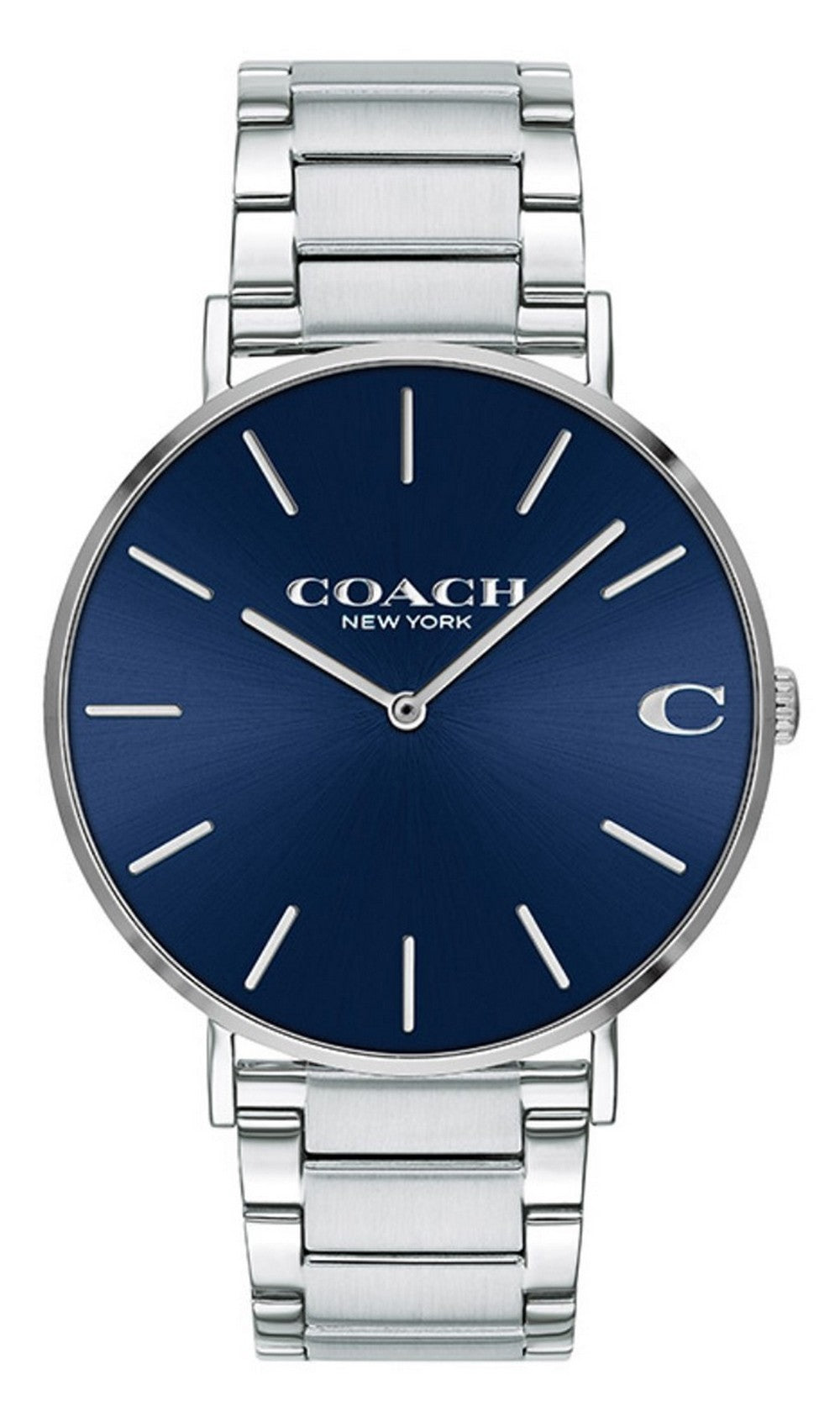 Coach Charles Blue Dial Stainless Steel Quartz 14602429 Men's Watch