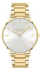 Coach Charles Silver Dial Gold Tone Stainless Steel Quartz 14602430 Men's Watch