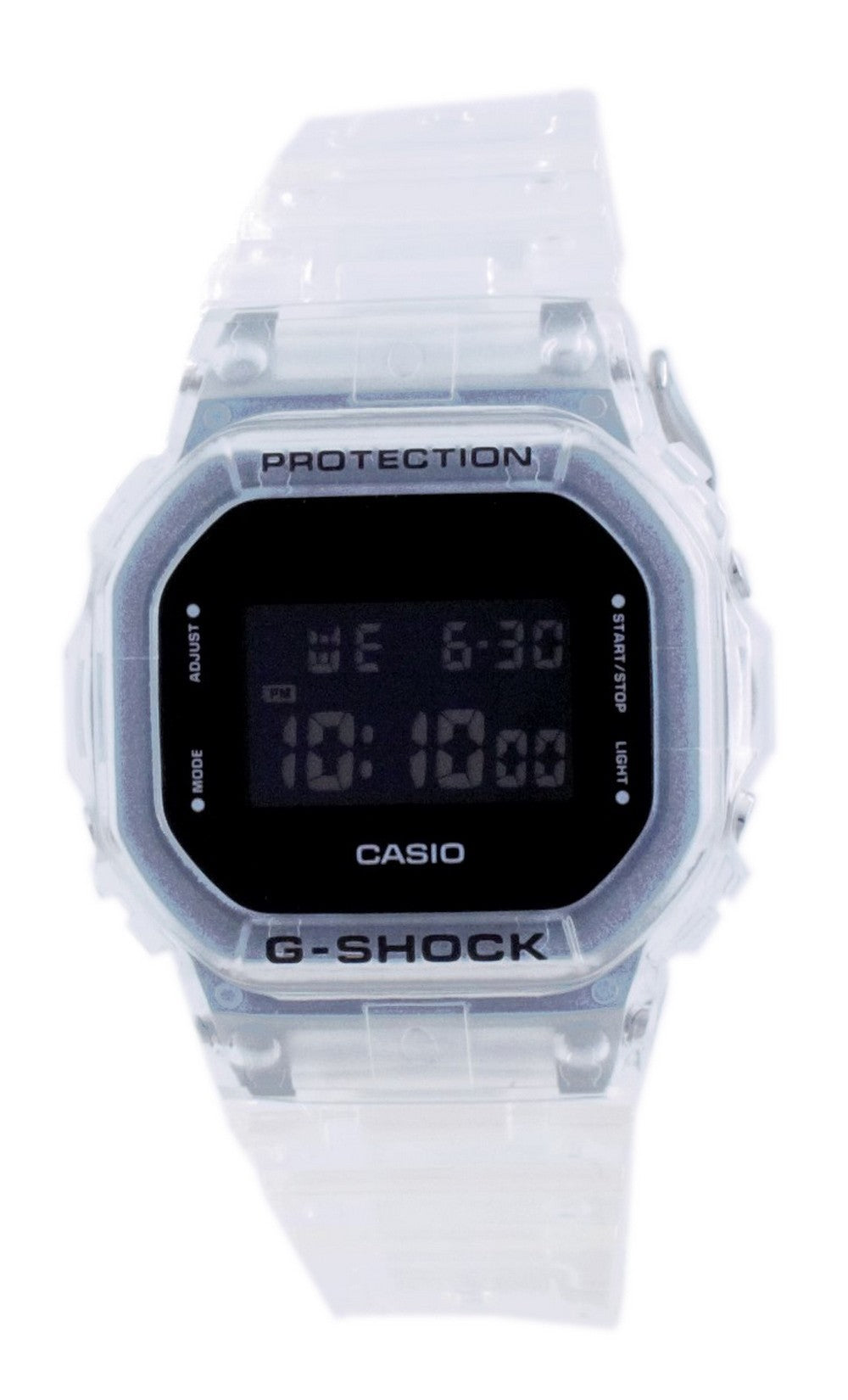 Casio G-shock Skeleton Transparent Diver's Digital Dw-5600ske-7 Dw5600ske-7 200m Men's Watch