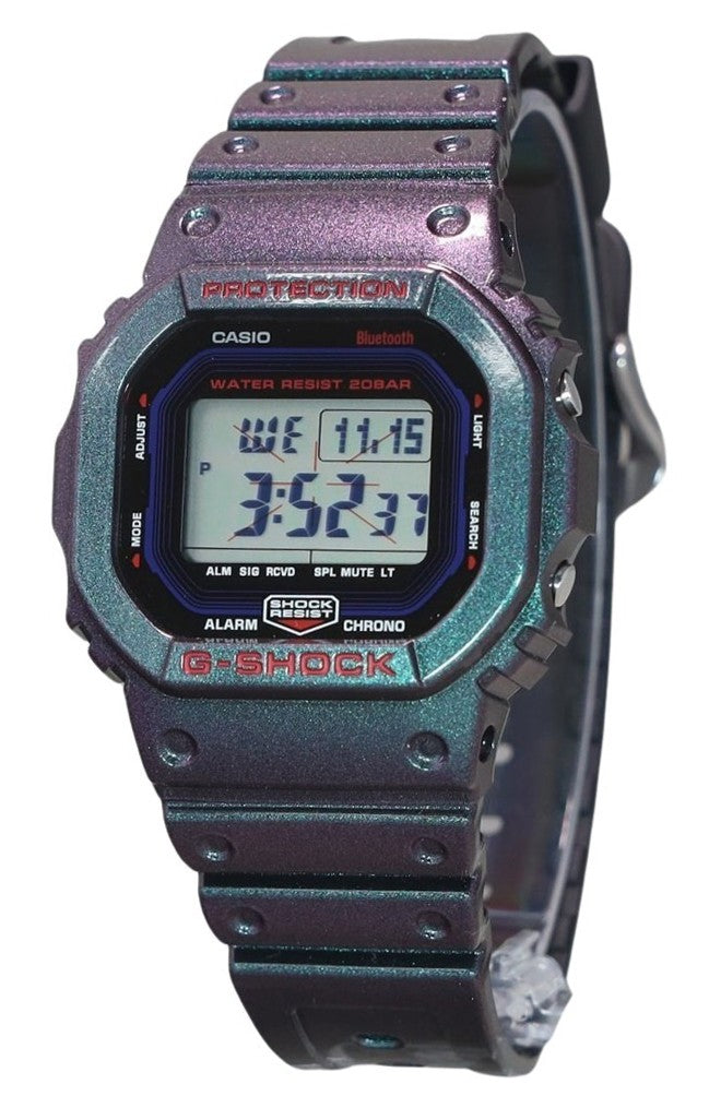 Casio G-shock Aim High Gaming Series Mobile Link Digital Quartz Dw-b5600ah-6 200m Men's Watch