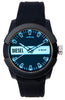 Diesel Double Up Silicone Strap Multicolour Dial Quartz Dz1982 Men's Watch