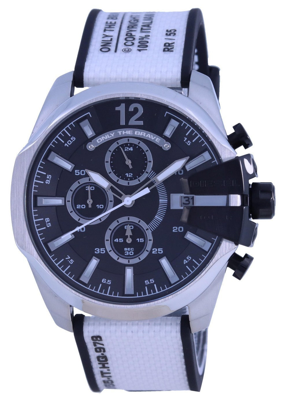 Diesel Baby Chief Chronograph Black Dial Quartz Dz4564 100m Men's Watch