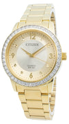 Citizen El3092-86p Diamond Accents Quartz Women's Watch