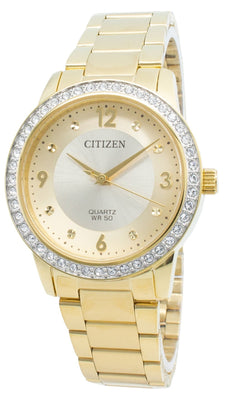 Citizen El3092-86p Diamond Accents Quartz Women's Watch