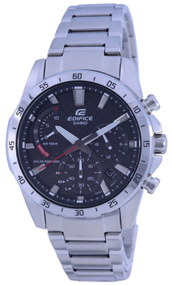 Casio Edifice Chronograph Analog Solar Eqs-930d-1a Eqs930d-1 100m Men's Watch