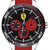 Ferrari Scuderia Redrev T Silicon Band Quartz 0830586 Men's Watch