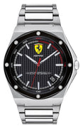 Ferrari Scuderia Aspire Black Dial Stainless Steel Quartz 0830666 Men's Watch