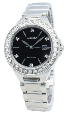 Citizen Silhouette Fe1190-53e Diamond Accents Eco-drive Women's Watch