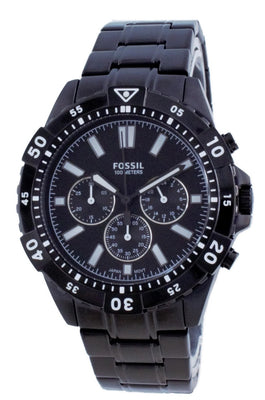 Fossil Garrett Stainless Steel Chronograph Quartz Fs5773 100m Men's Watch