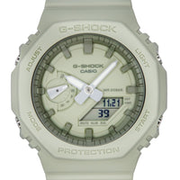 Casio G-shock Natural Color Series Analog Digital Resin Strap Cream Dial Quartz Ga-2100nc-3a 200m Men's Watch