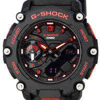 Casio G-shock Analog Digital Quartz Ga-2200bnr-1a Ga2200bnr-1 200m Men's Watch