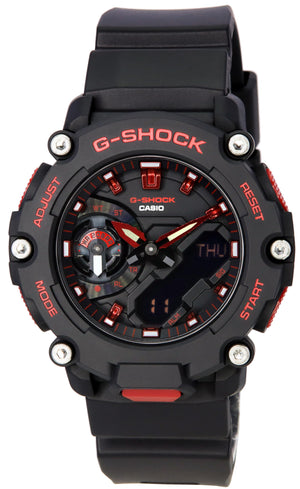 Casio G-shock Analog Digital Quartz Ga-2200bnr-1a Ga2200bnr-1 200m Men's Watch