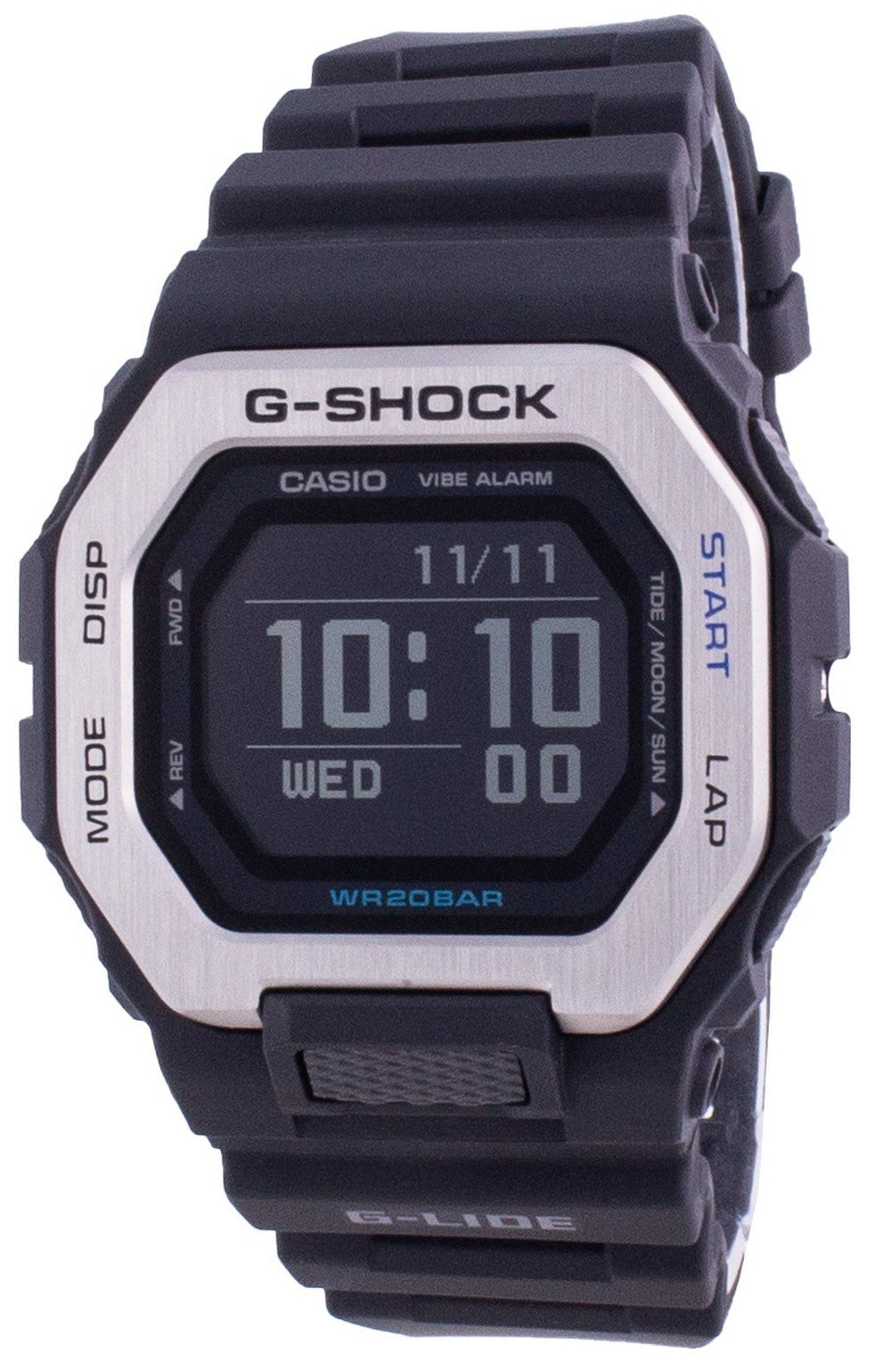 Casio G-shock G-lide World Time Quartz Gbx-100-1 Gbx100-1 200m Men's Watch