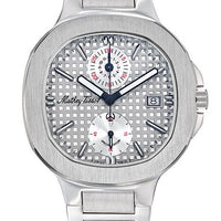 Mathey-tissot Evasion Special Edition Chronograph Silver Dial Quartz H152chas 100m Men's Watch