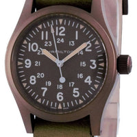 Hamilton Khaki Field Brown Dial Mechanical H69449861 Men's Watch