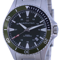 Hamilton Khaki Navy Scuba Green Dial Automatic H82375161 100m Men's Watch