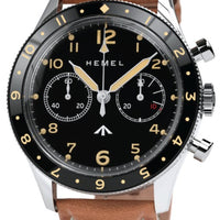 Hemel Airfoil Ceramic Bezel Black With Super-luminova C3 Dial Mechanical Hf25 100m Men's Watch