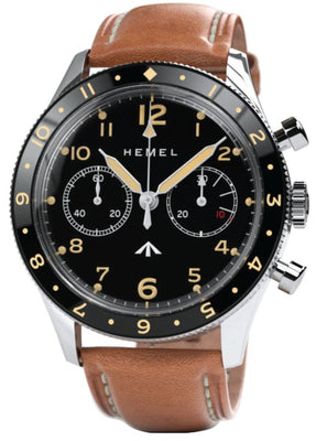 Hemel Airfoil Ceramic Bezel Black With Super-luminova C3 Dial Mechanical Hf25 100m Men's Watch