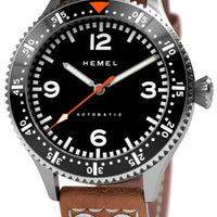 Hemel Stratus Ceramic Bezel Black With Super-luminova C3 Dial Automatic Hf7 100m Men's Watch