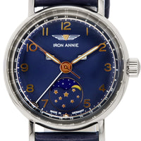 Iron Annie Amazonas Impression Moonphase Blue Dial Quartz 59774 Women's Watch