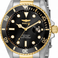 Invicta Pro Diver Black Dial Two Tone Stainless Steel Quartz 33275 200m Women's Watch