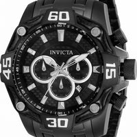 Invicta Pro Diver Chronograph Black Dial Stainless Steel Quartz 33852 100m Men's Watch