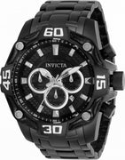 Invicta Pro Diver Chronograph Black Dial Stainless Steel Quartz 33852 100m Men's Watch